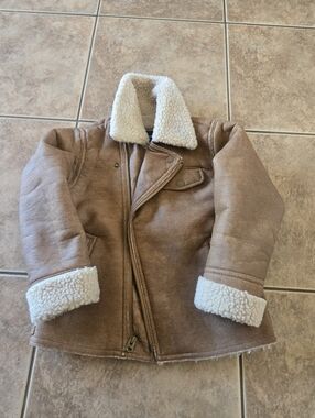 Gap kid's vegan suede jacket
